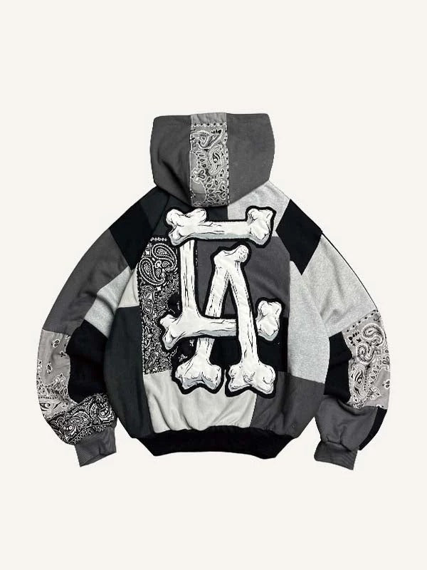 Fashion Printed Casual Sweater | Graphic Poly Pullover