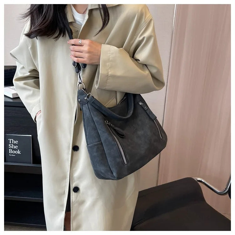Women tote bag large capacity bag women crossbody bag small students shoulder bag commuting tote bag