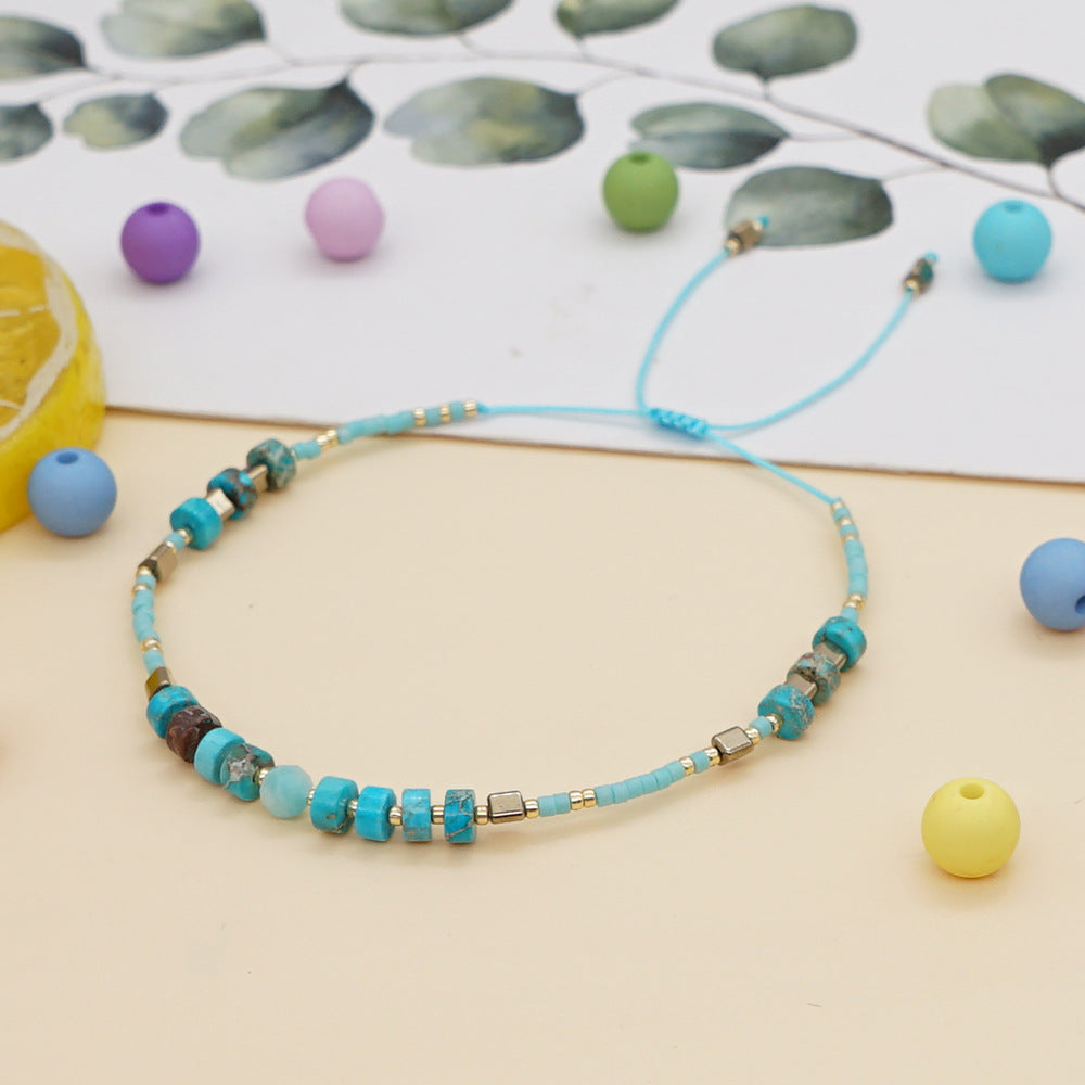 Handwoven Beaded Bracelet For Women