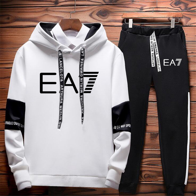 Men’s Trendy Two-Piece Tracksuit | Comfortable Streetwear Sweatsuit Set