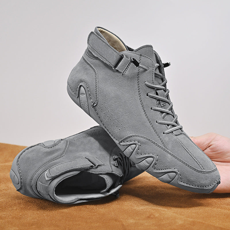 Versatile Comfort: Men's Suede Ankle Boots
