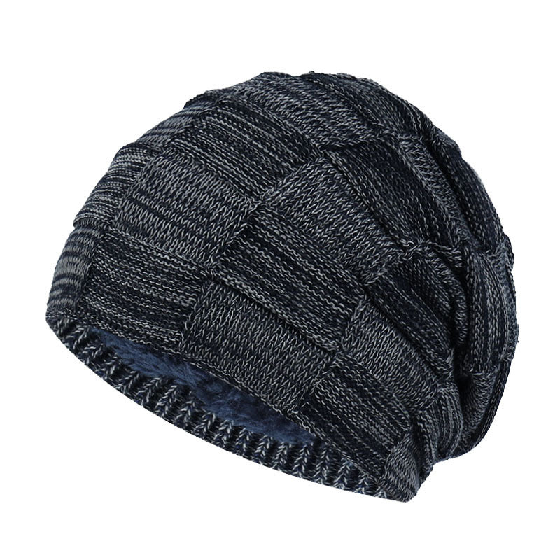 Velvet Warmth: The Fashionable Beanie Plus Velvet Knitted Hat