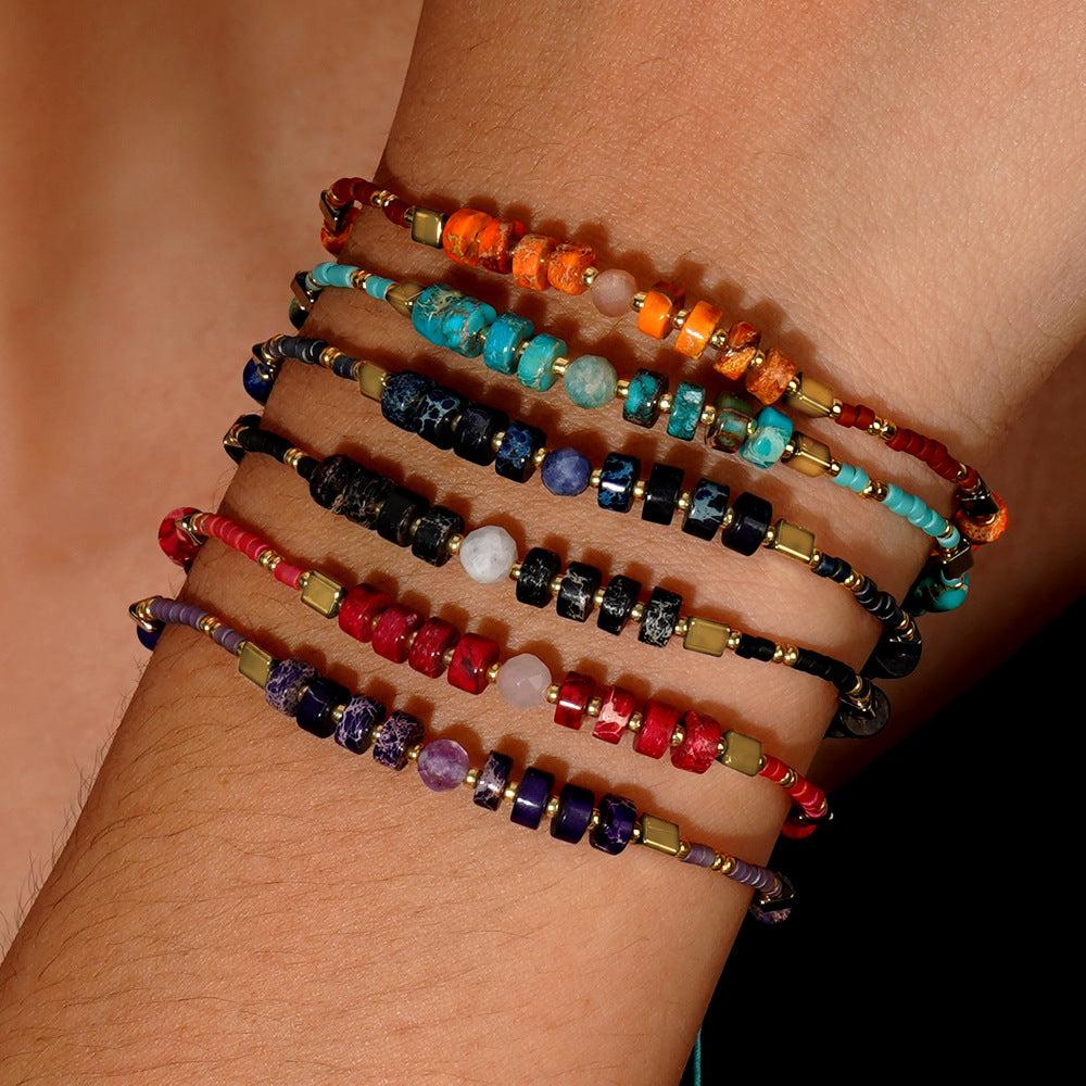 Handwoven Beaded Bracelet For Women