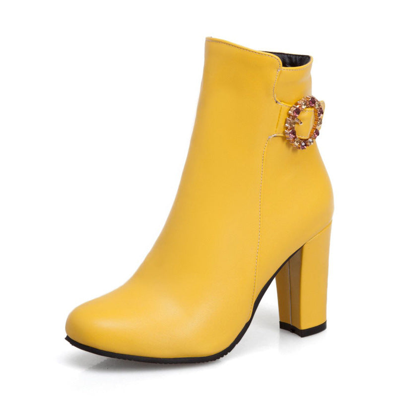 Transatlantic Glamour: European & American High Heel Boots