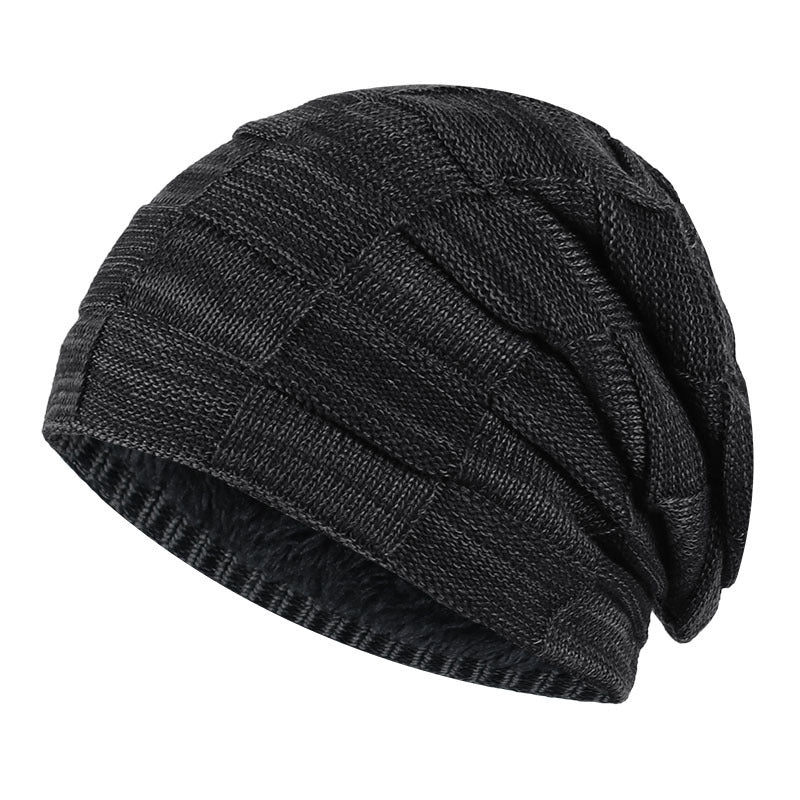 Velvet Warmth: The Fashionable Beanie Plus Velvet Knitted Hat