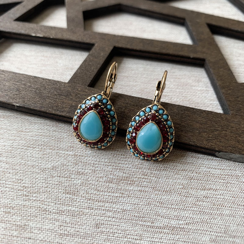 Personality Metal Alloy Earrings Women