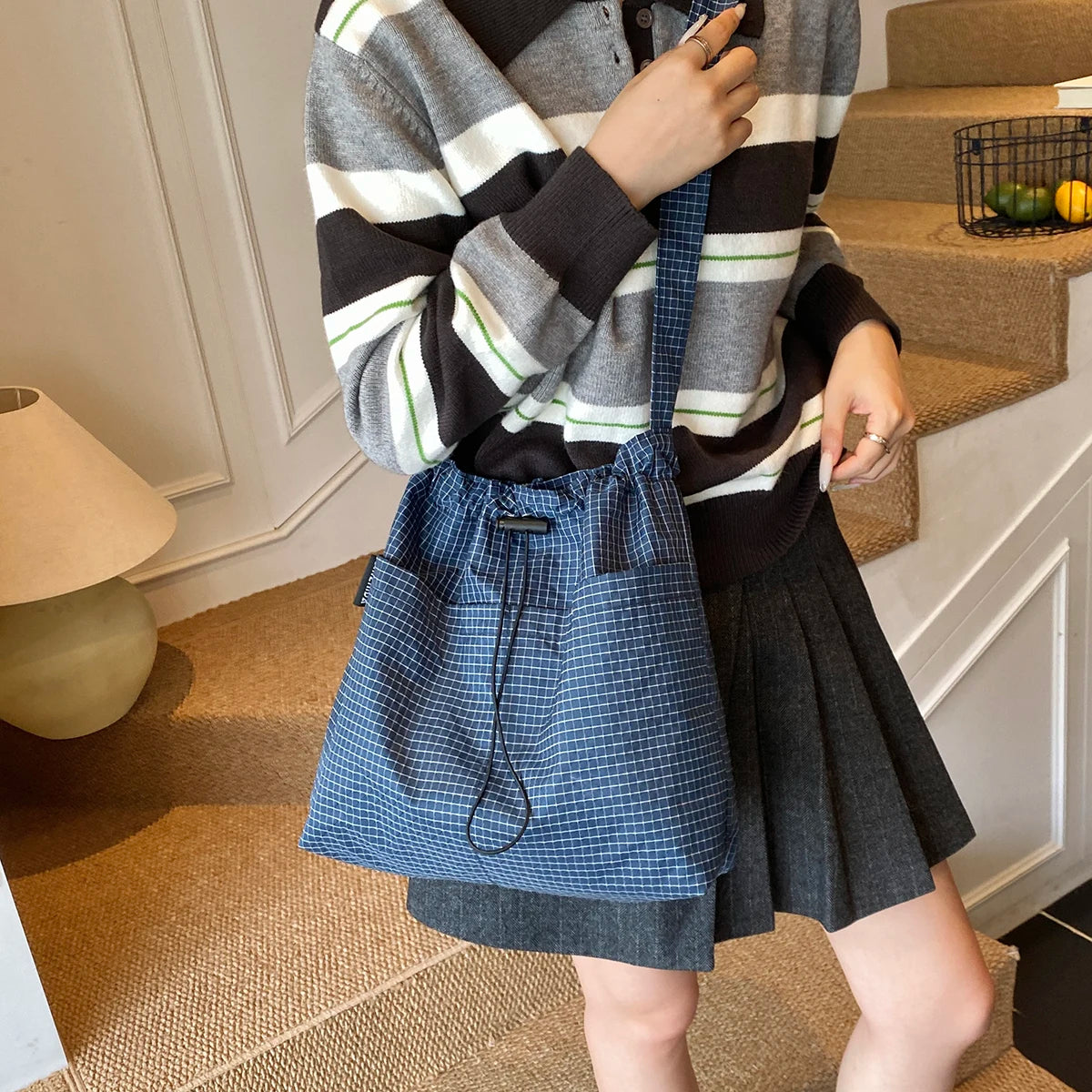 Handbags for women. Leisure big bag female 2025 new fashion cloth shoulder bag large capacity tote bag commuter messenger bag