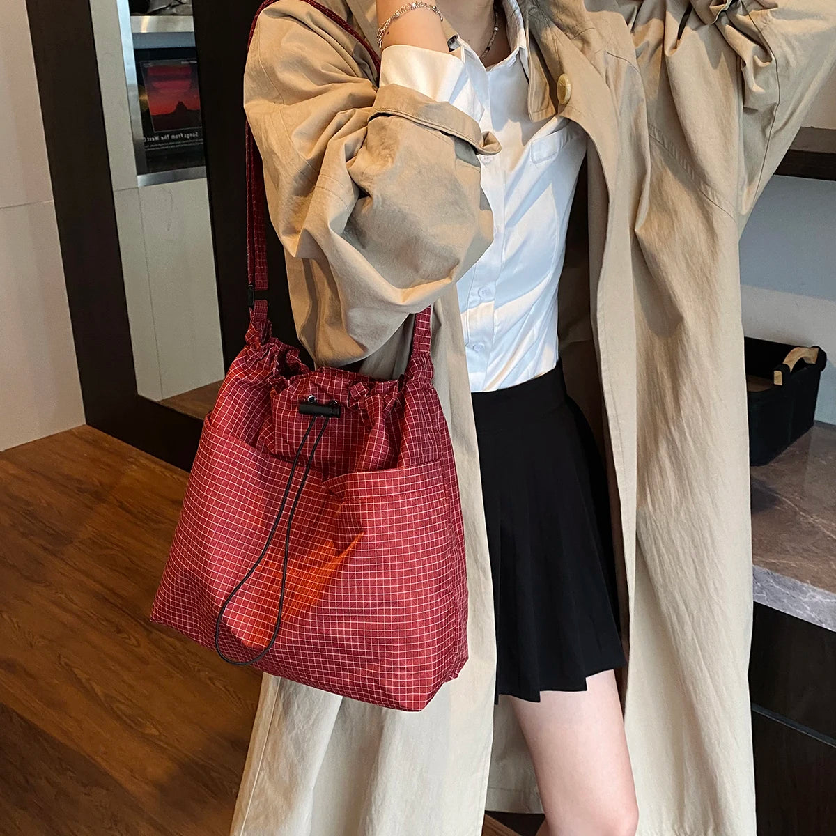 Handbags for women. Leisure big bag female 2025 new fashion cloth shoulder bag large capacity tote bag commuter messenger bag