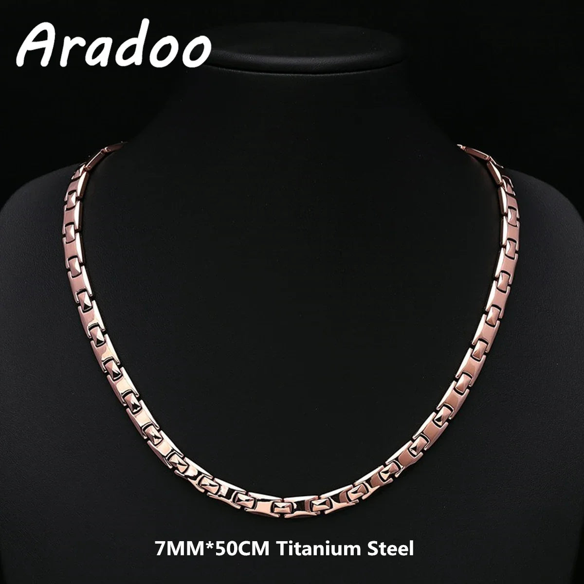 Modern Wellness: Titanium Steel Magnetic Necklace