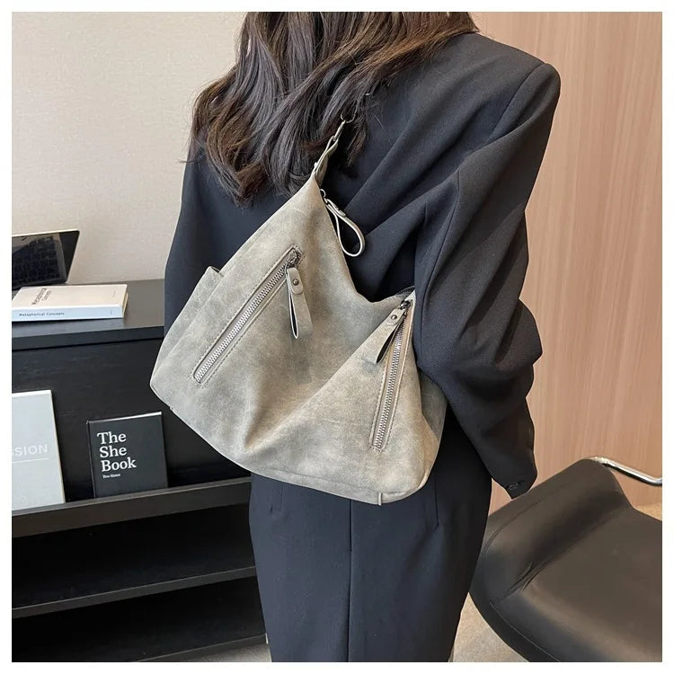 Women tote bag large capacity bag women crossbody bag small students shoulder bag commuting tote bag