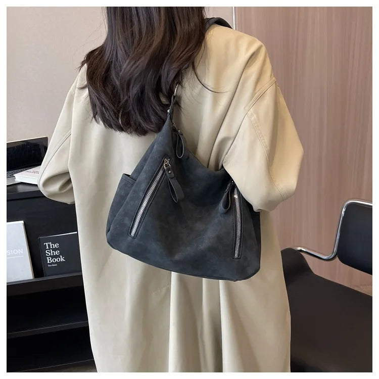 Women tote bag large capacity bag women crossbody bag small students shoulder bag commuting tote bag