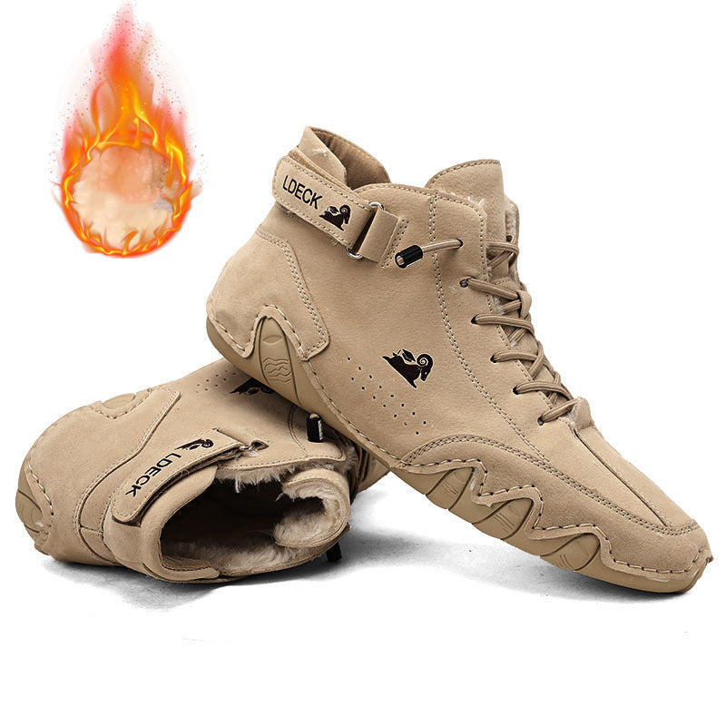 Versatile Comfort: Men's Suede Ankle Boots