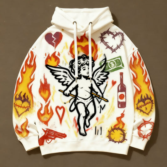 Fashion Casual Printed Sweater | Modern Graphic Pullover