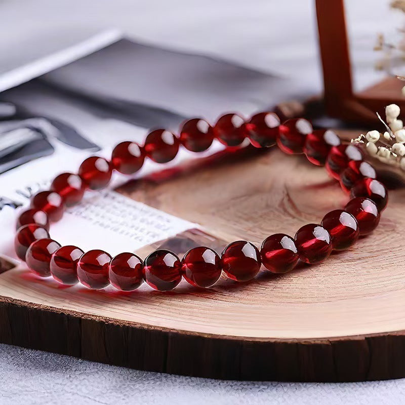 Gourd Bracelet Simple Garnet Bracelet For Women