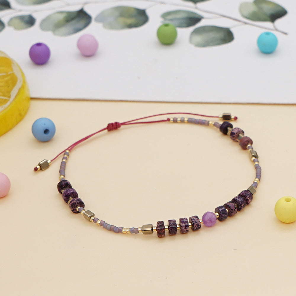 Handwoven Beaded Bracelet For Women