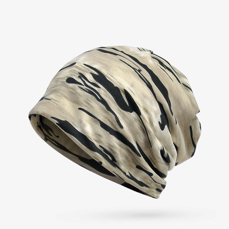 Urban Edge: Camouflage Flexible Beanie (Turban/Ring Scarf Style)